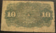 10 Cents Fractional Currency 4th Issue - FR# 1257