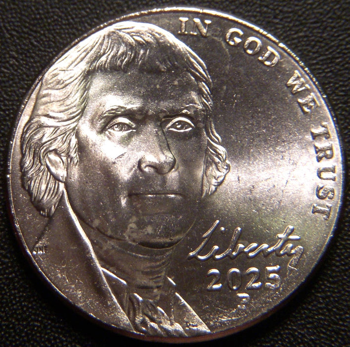 2025-P Jefferson Nickel - Uncirculated