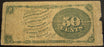 50 Cents Fractional Currency 4th Issue - FR# 1376