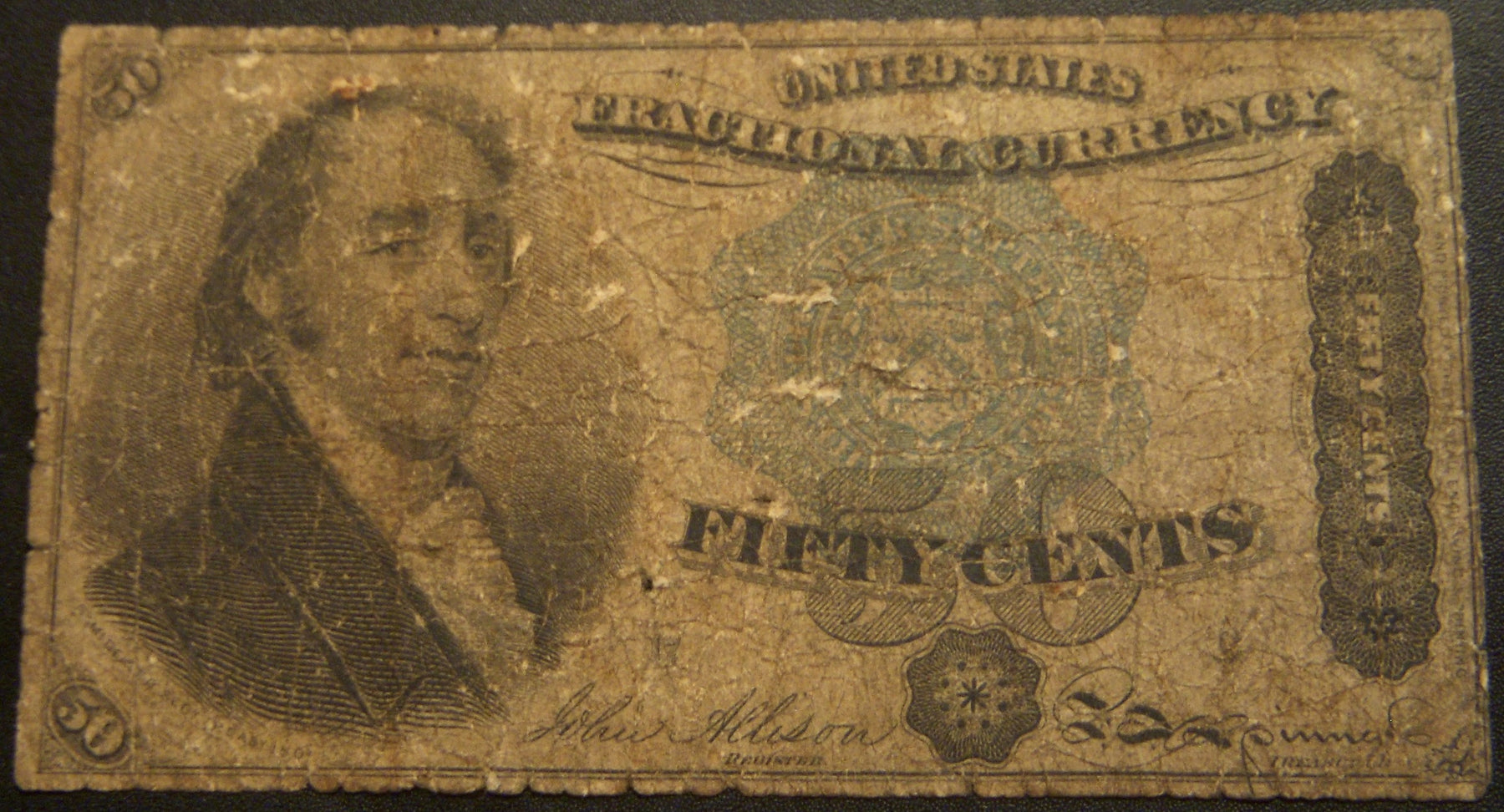 50 Cents Fractional Currency 4th Issue - FR# 1379