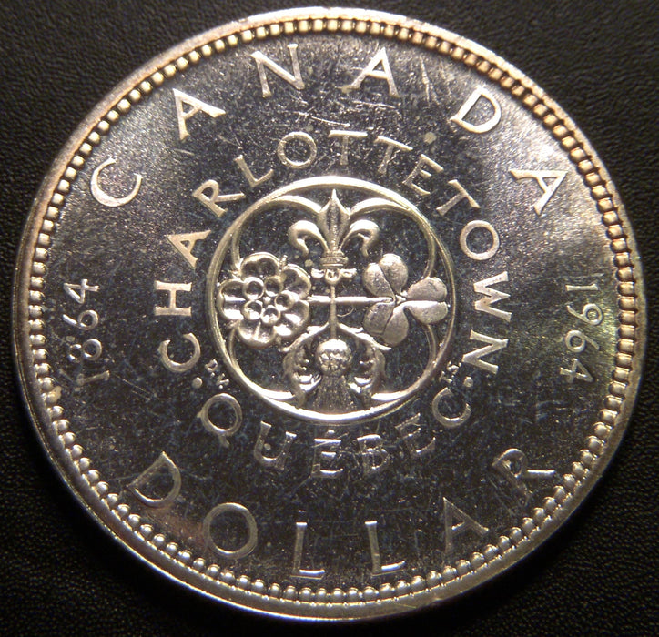 1964 Canadian Silver Dollar - Uncirculated