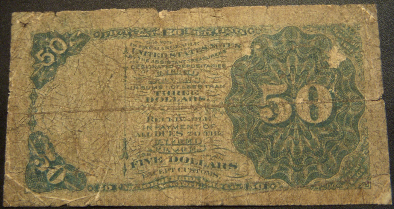 50 Cents Fractional Currency 4th Issue - FR# 1379