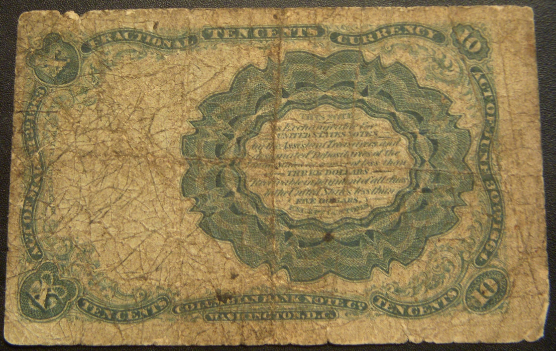 10 Cents Fractional Currency 5th Issue - FR# 1266