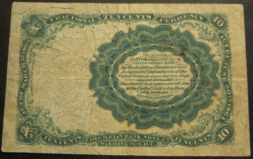 10 Cents Fractional Currency 5th Issue - FR# 1266