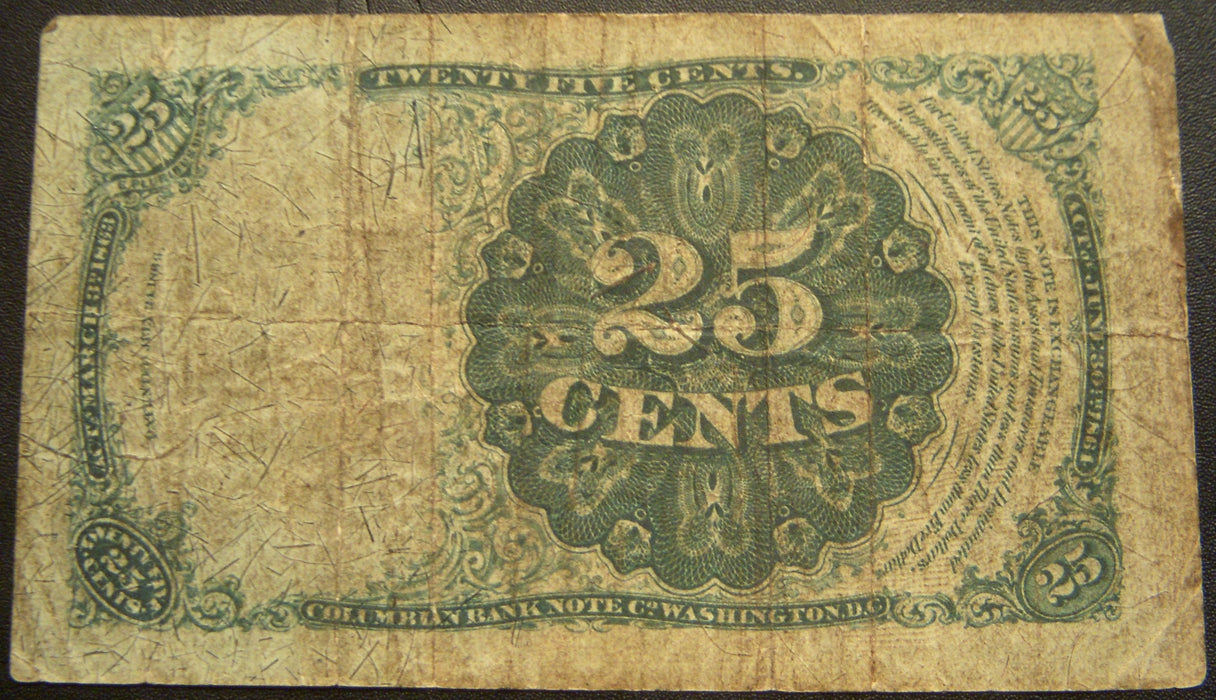 25 Cents Fractional Currency 5th Issue - FR# 1309