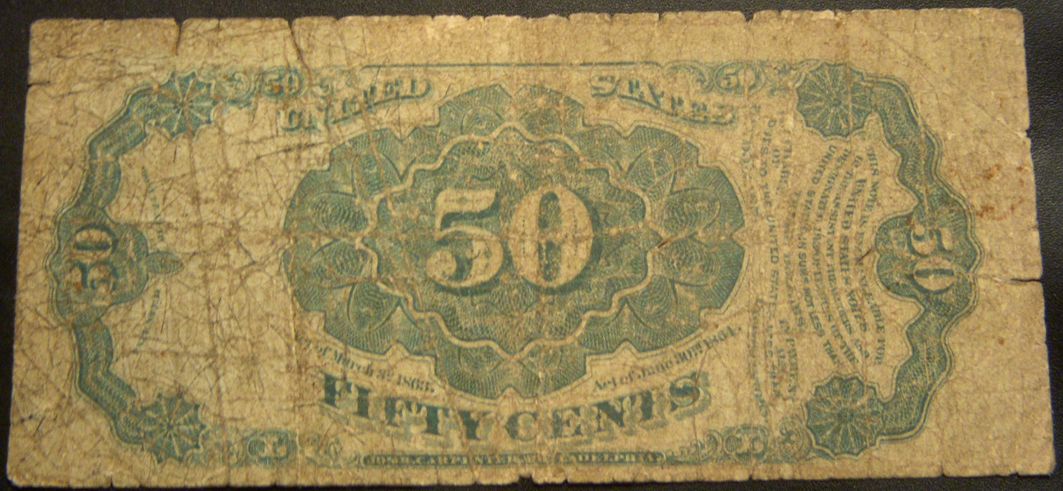 50 Cents Fractional Currency 5th Issue - FR# 1381