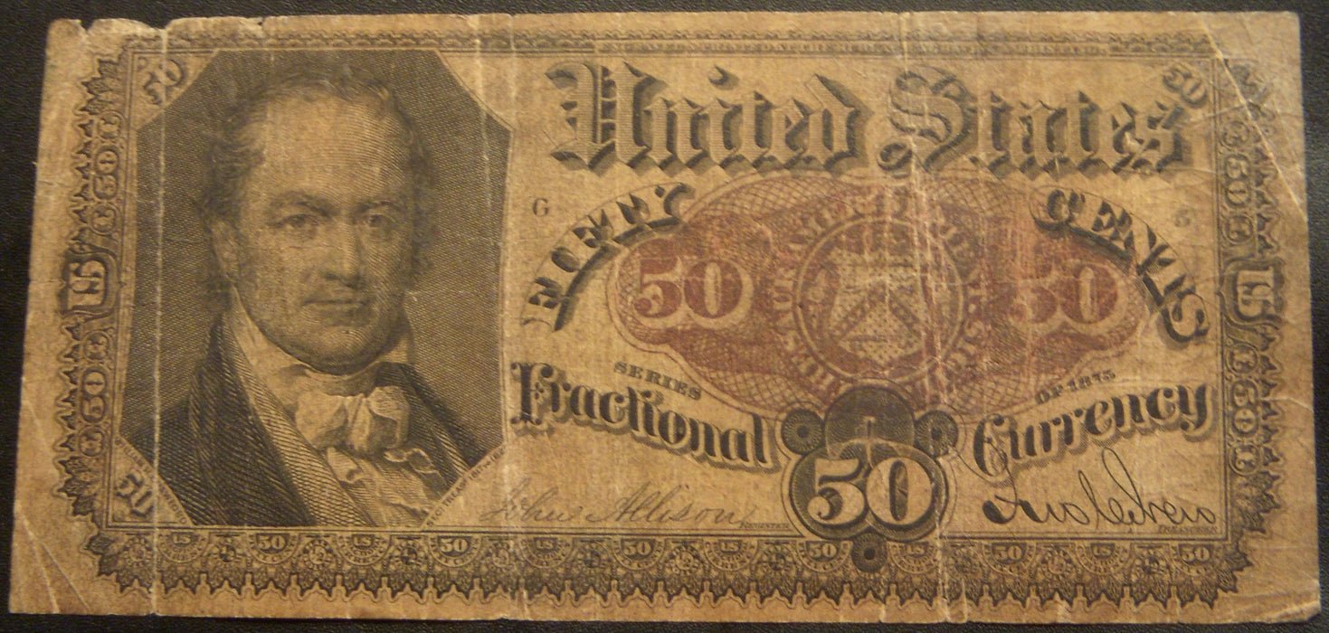 50 Cents Fractional Currency 5th Issue - FR# 1381