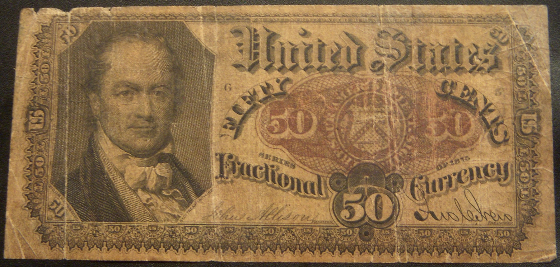 50 Cents Fractional Currency 5th Issue - FR# 1381