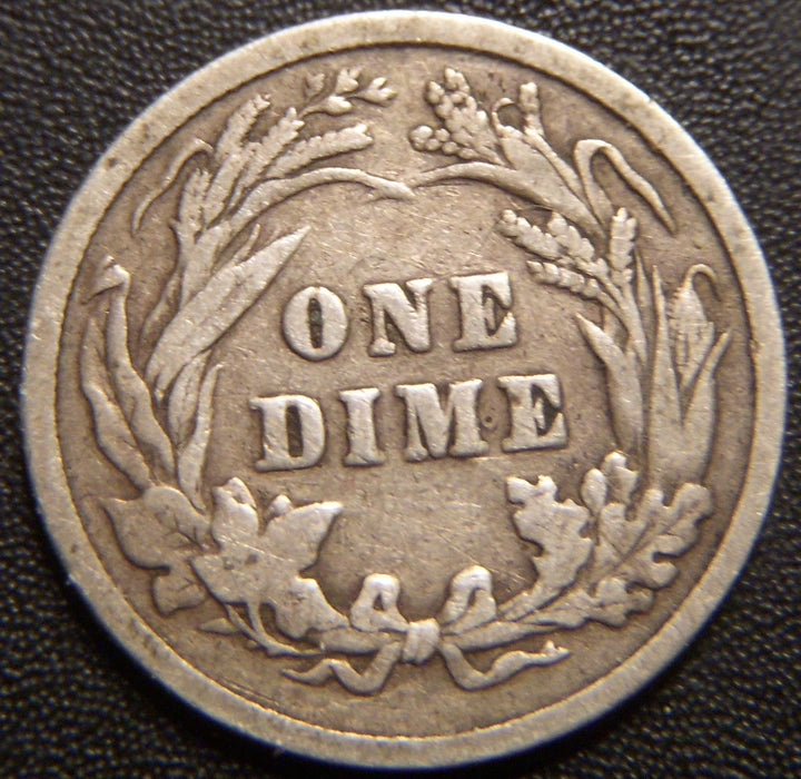 1897 Barber Dime - Good