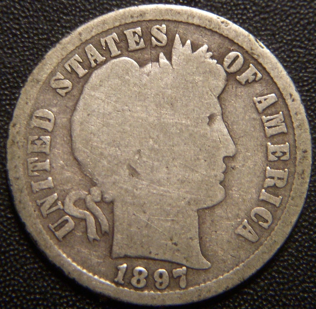 1897-S Barber Dime - Good