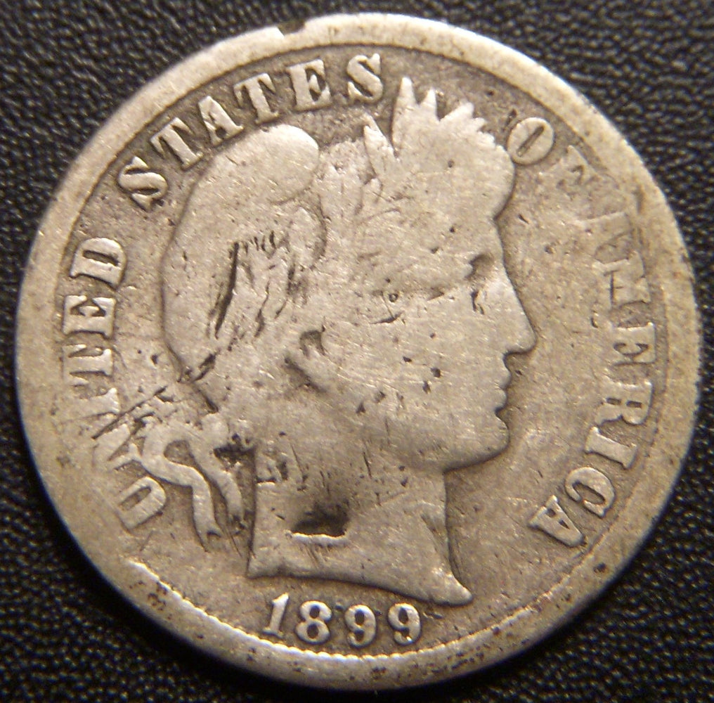 1899-O Barber Dime - Good
