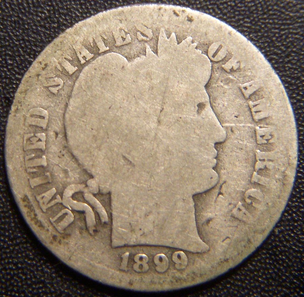 1899-S Barber Dime - Good