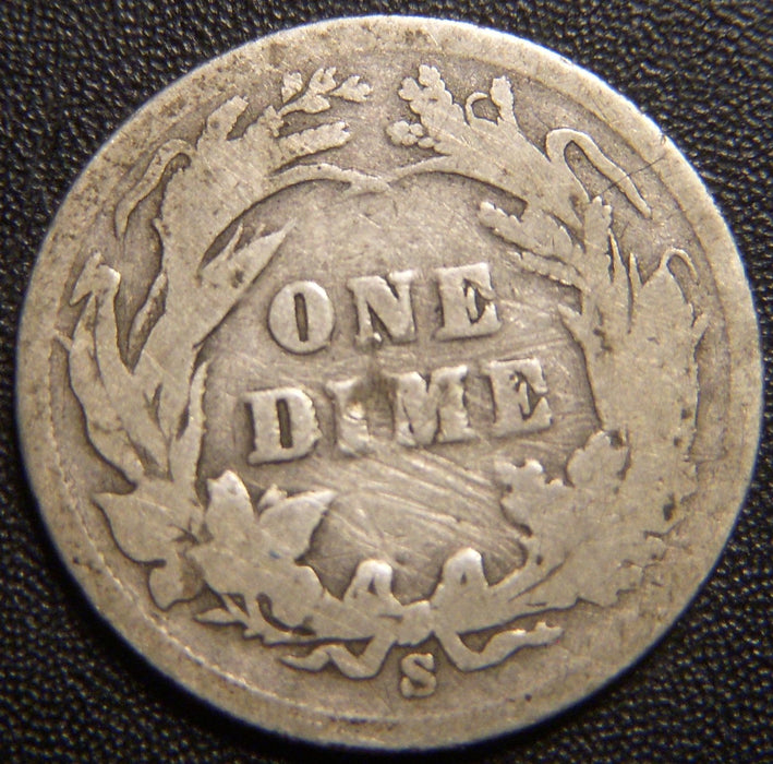 1899-S Barber Dime - Good