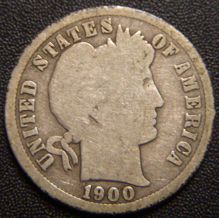 1900-S Barber Dime - Good