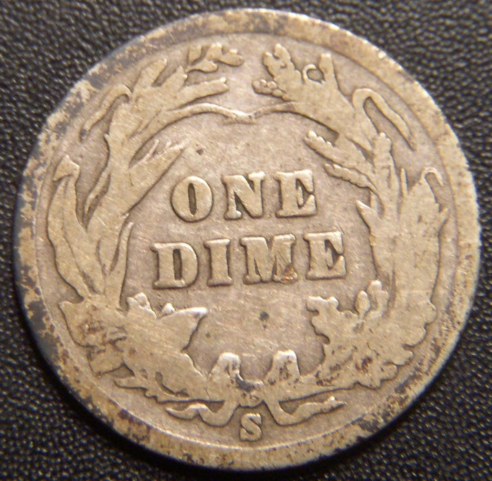 1900-S Barber Dime - Good