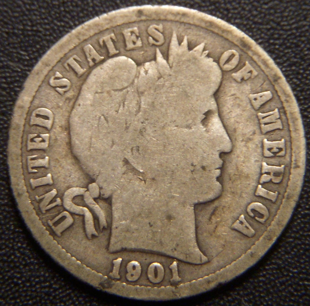 1901-O Barber Dime - Good