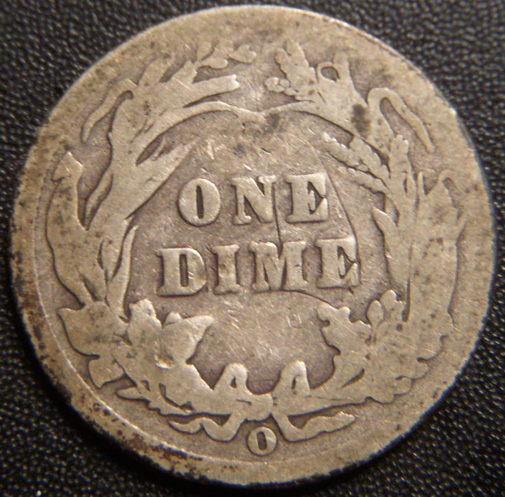 1902-O Barber Dime - Good