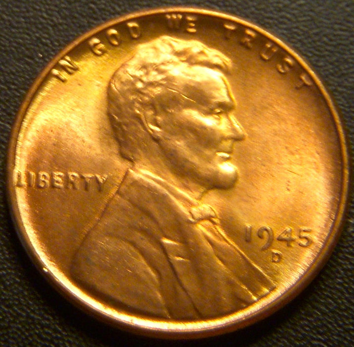 1945-D Lincoln Cent - Uncirculated