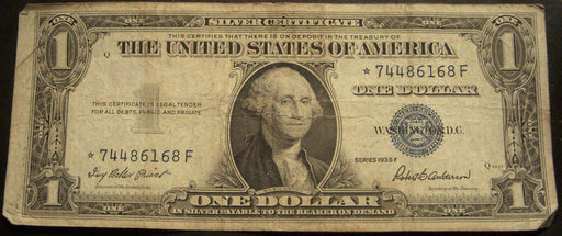 1935F $1 Silver Certificate - FR# 1615* STAR Note