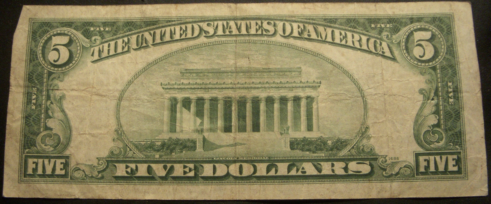 1934A $5 Silver Certificate - FR# 1651