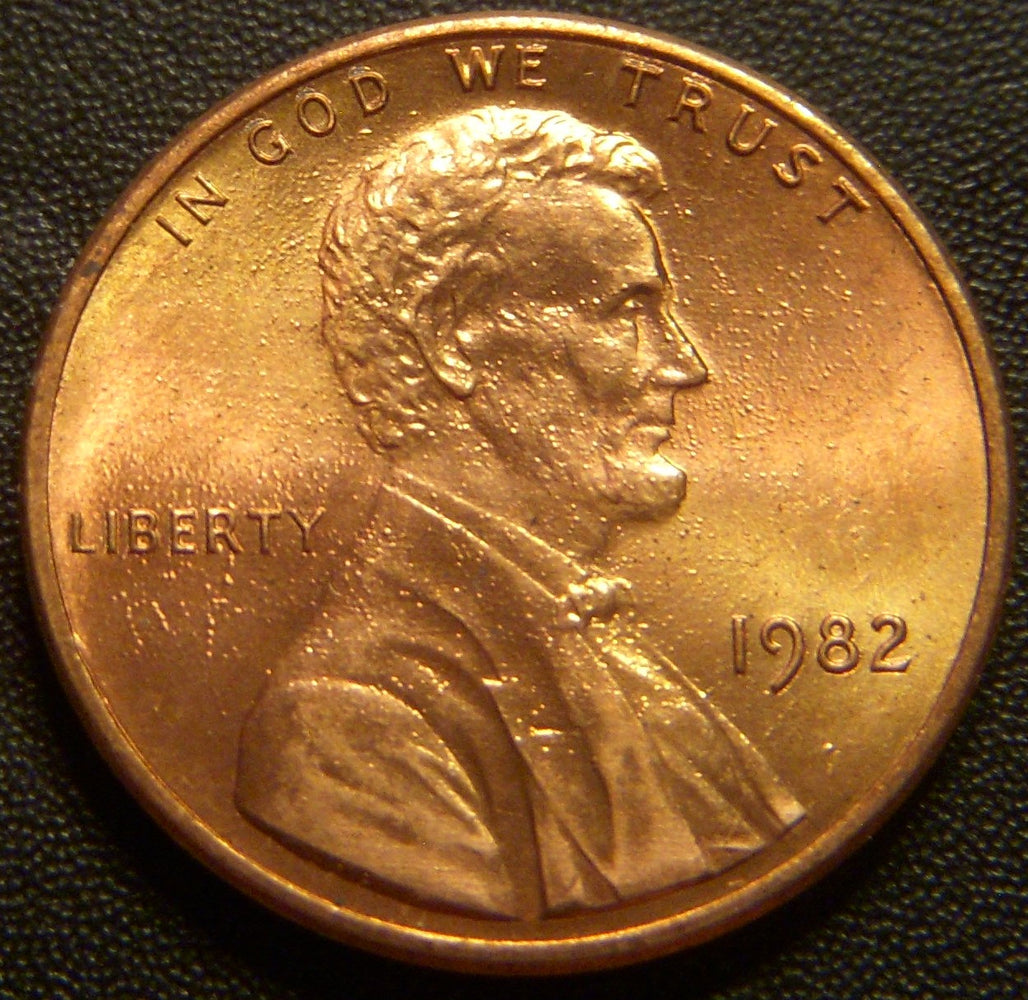 1982 Lincoln Cent - Small Date Zinc Uncirculated