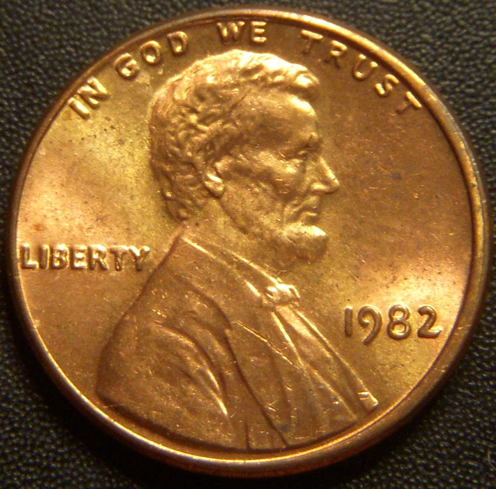 1982 Lincoln Cent - Large Date Copper Uncirculated