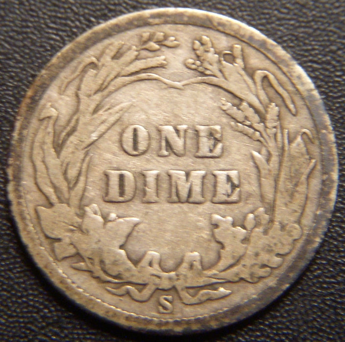 1906-S Barber Dime - Good