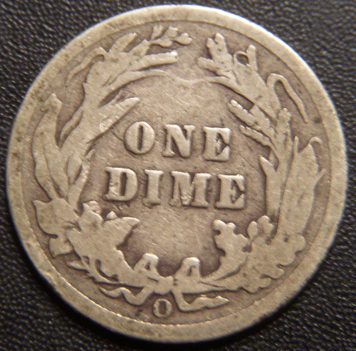 1907-O Barber Dime - Good