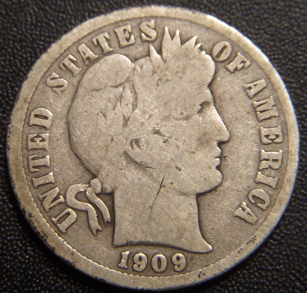 1909-O Barber Dime - Good