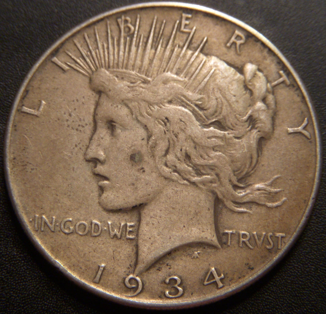 1934 Peace Dollar - Fine