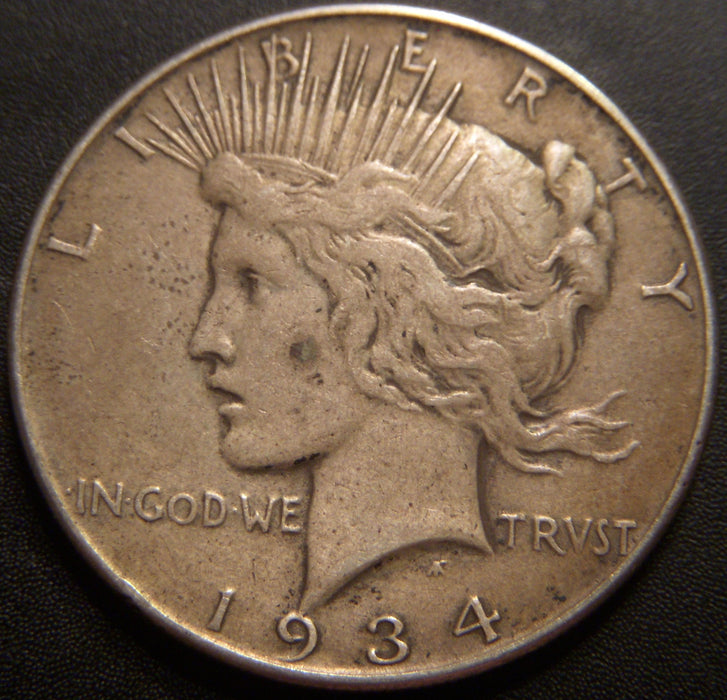 1934 Peace Dollar - Fine
