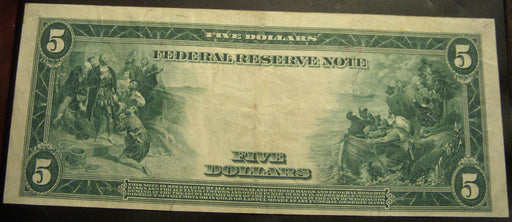 1914 7-G $5 Federal Reserve Note - FR# 870