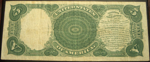 1907 $5 United States Note - FR# 91