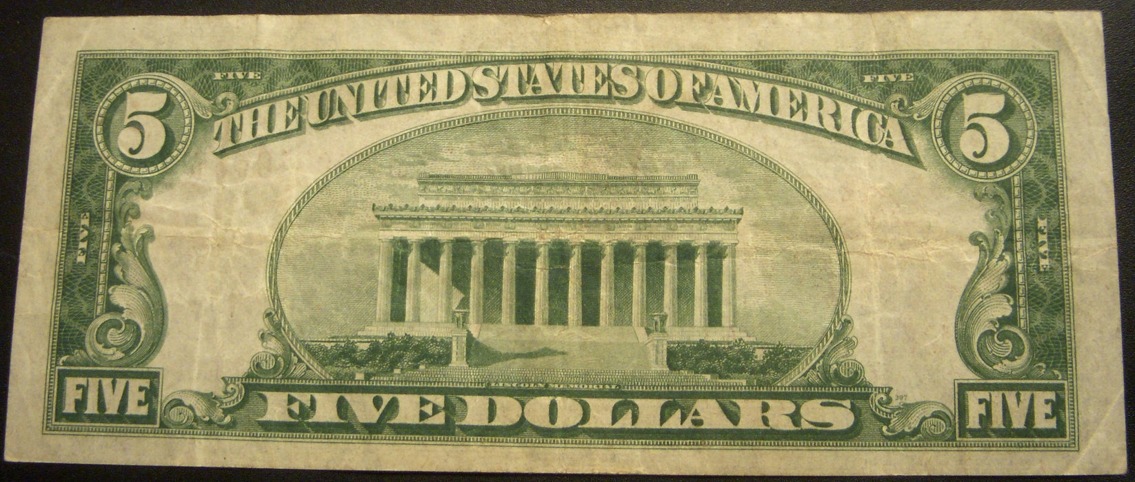 1928A $5 United States Note - FR# 1526