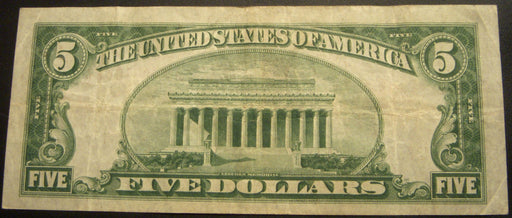 1928A $5 United States Note - FR# 1526