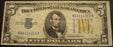 1934A North Africa $5 Silver Certificate - FR# 2307