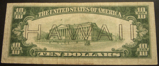 1934A Hawaii $10 Silver Certificate - FR# 2303