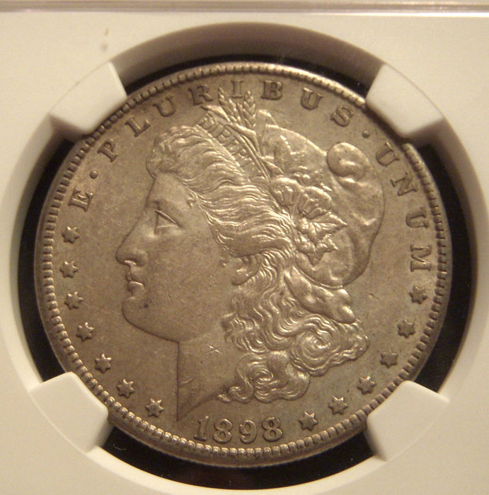 1898-S Morgan Dollar - NGC AU53