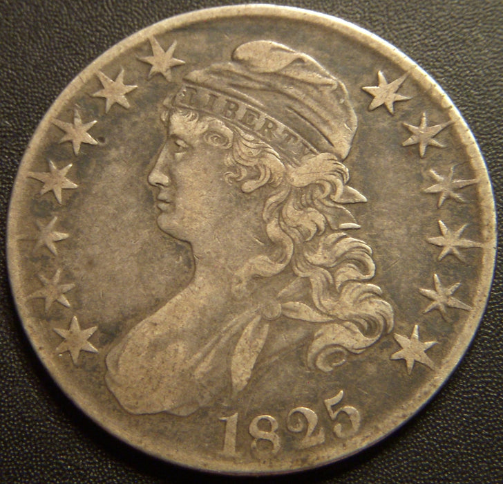 1825 Bust Half Dollar - Very Fine
