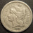 1872 Three Cent - Very Good