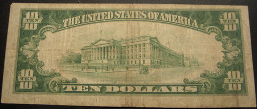 1929 $10 National Bank Note - Danville, IN Bank# 152