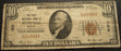 1929 $10 National Bank Note - Danville, IN Bank# 152