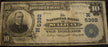 1902PB $10 National Bank Note - Sullivan IN Bank# 5392