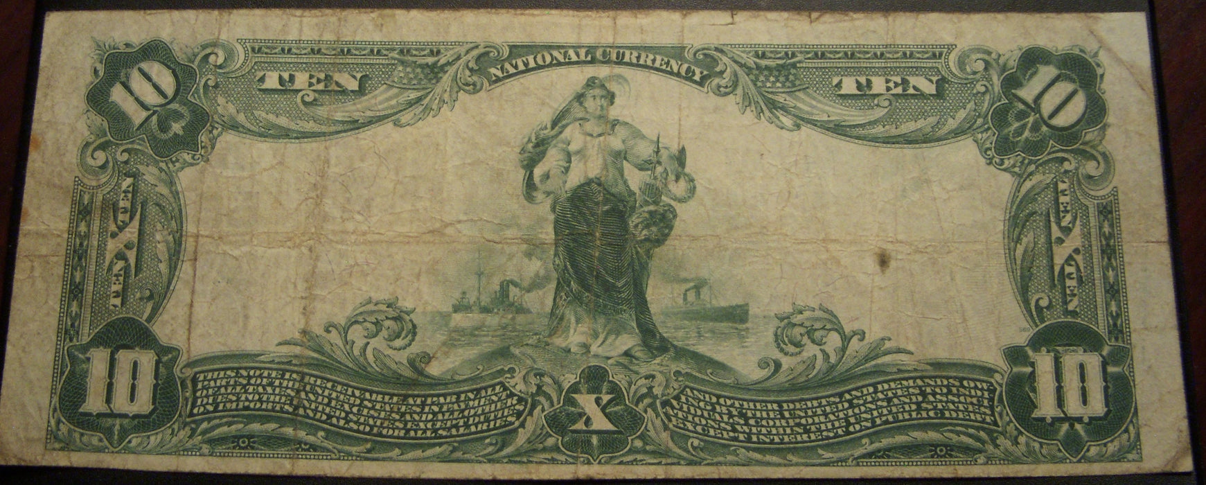 1902PB $10 National Bank Note - Sullivan IN Bank# 5392