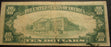 1929 $10 National Bank Note - Sullivan IN Bank# 5392