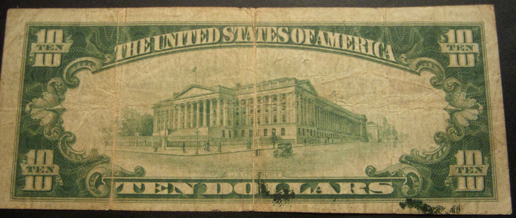1929 $10 National Bank Note - Sullivan IN Bank# 5392
