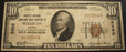 1929 $10 National Bank Note - Sullivan IN Bank# 5392