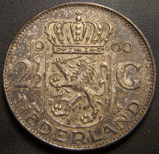 1960 2 1/2 Gulden - Netherlands