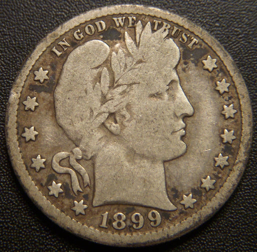 1899-O Barber Quarter - Good