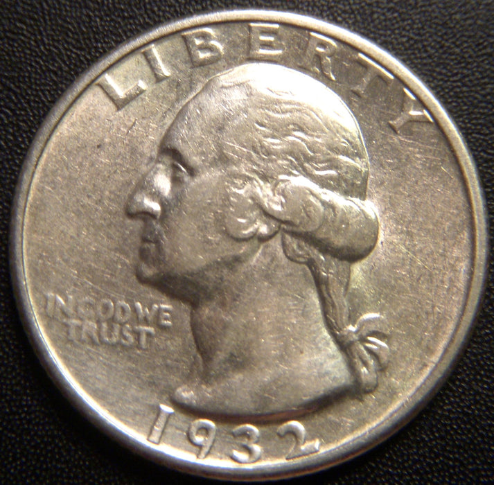 1932-S Washington Quarter - AU